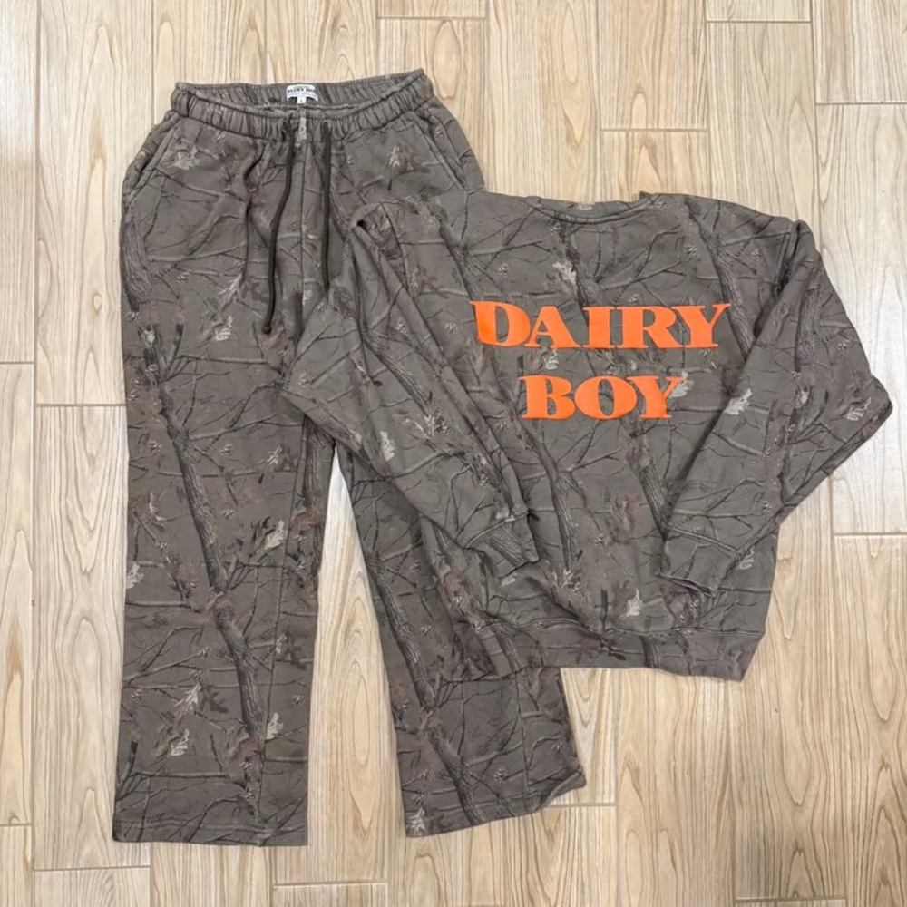 Dairy Boy Sweatpants Set